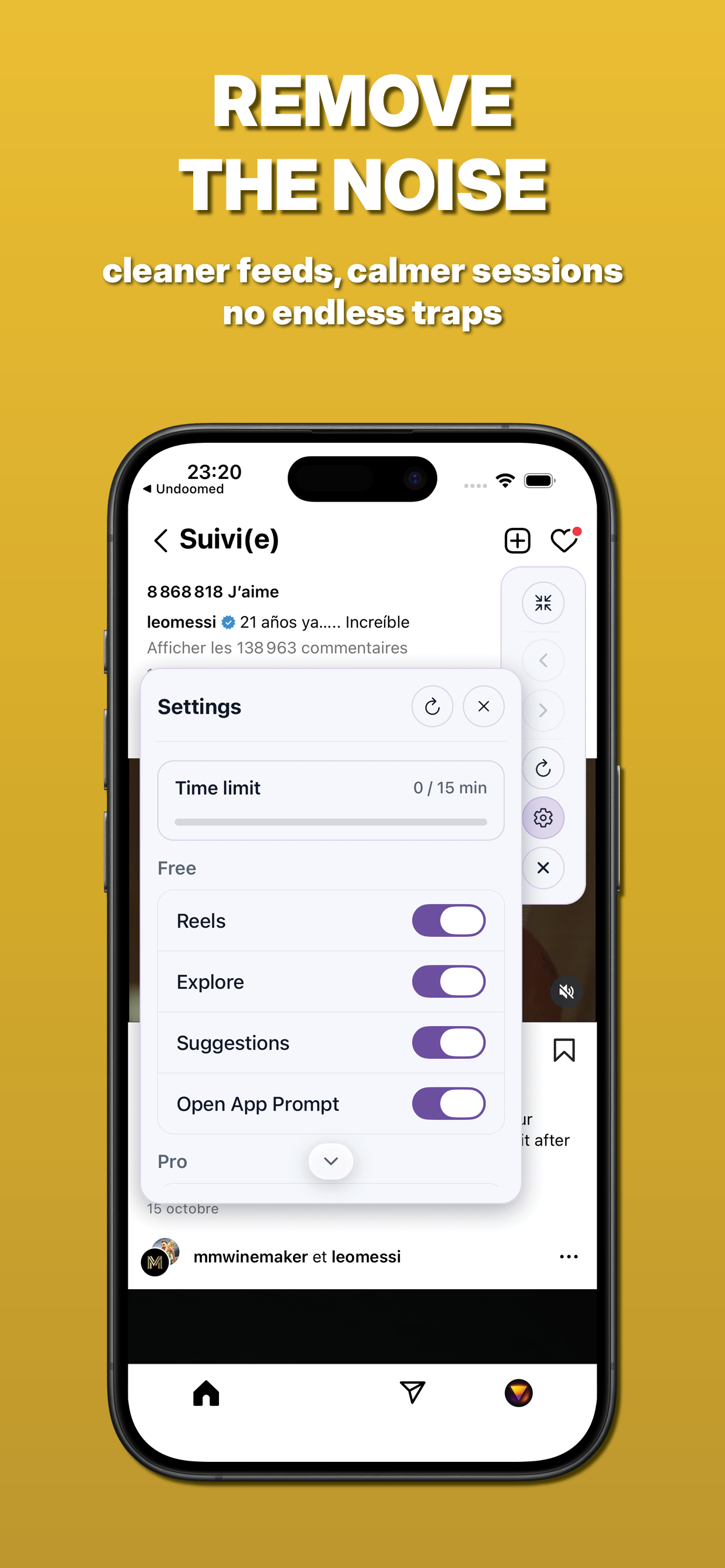 UNDOOMED - A scalpel for social media gallery image