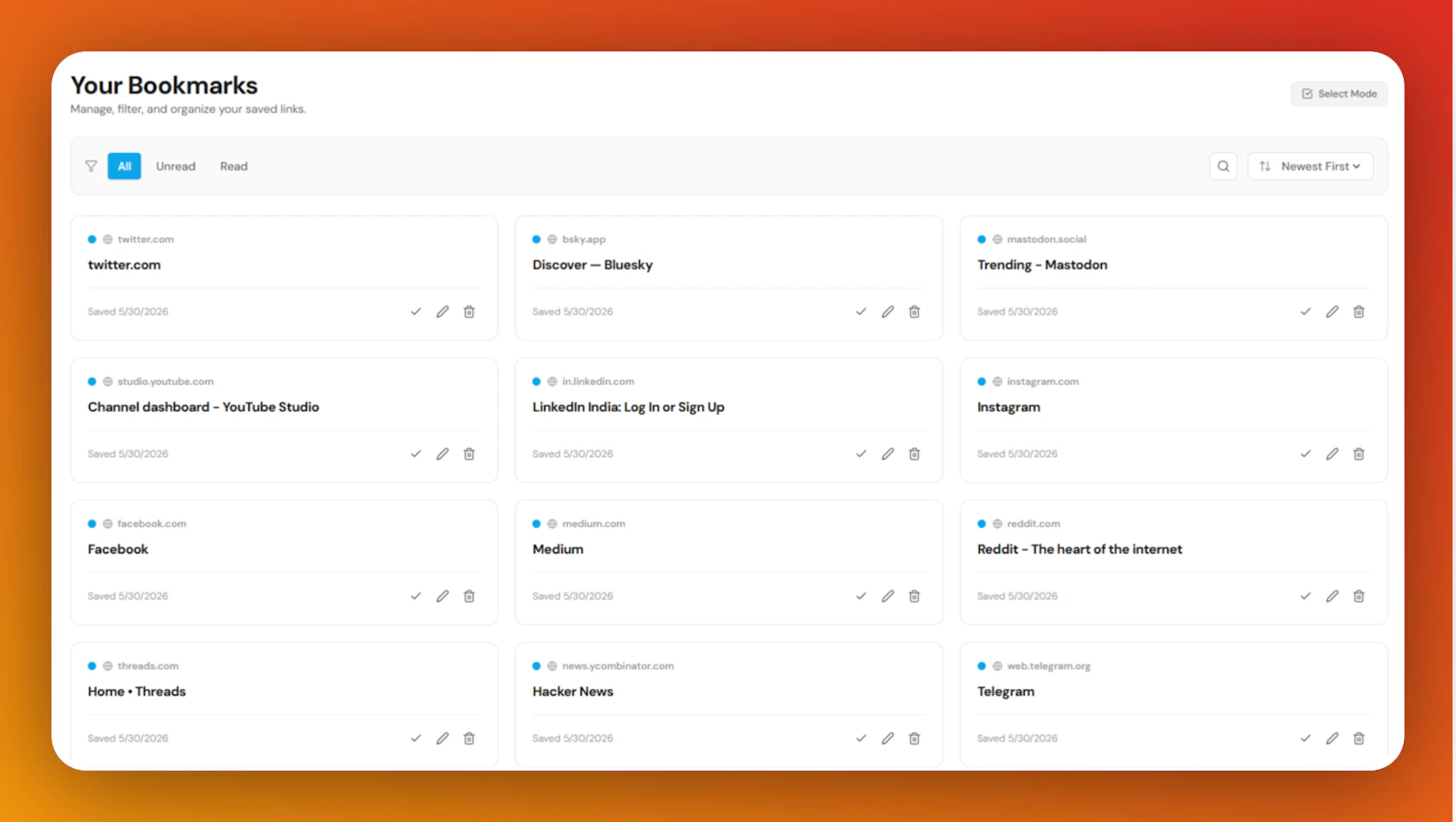 Booksmark screenshot 3