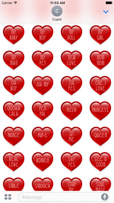 Conversation Heart Stickers gallery image