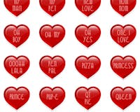 Conversation Heart Stickers media 1
