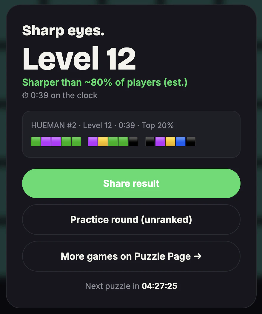 How Hueman Are You? screenshot 4