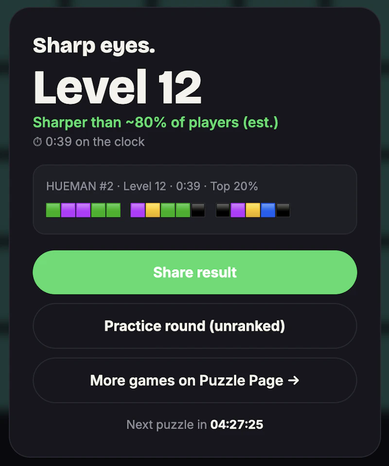 How Hueman Are You? screenshot 5