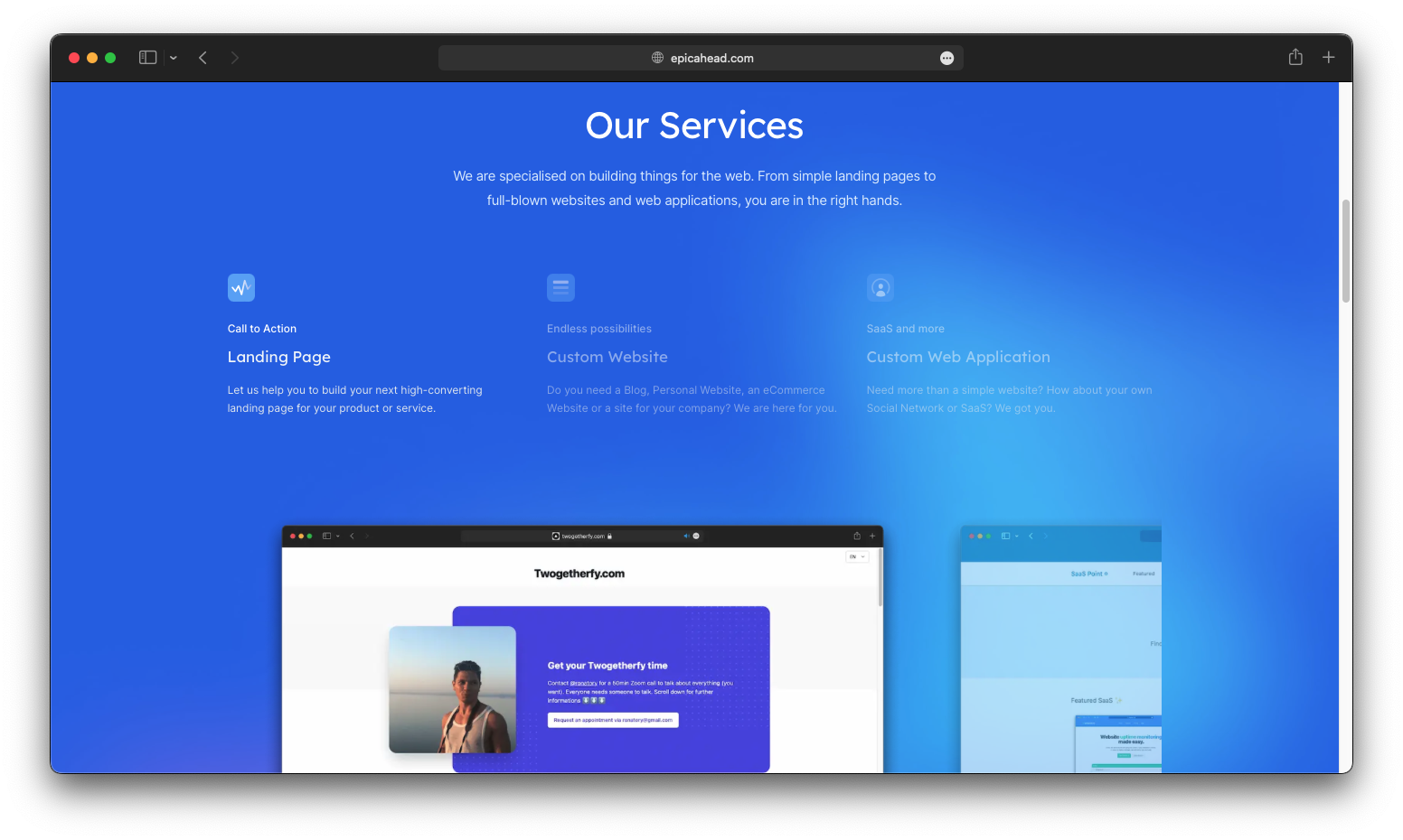 Média Épicahead - Développement Web en tant que service 2