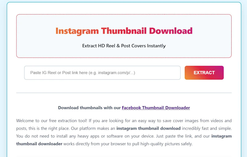 Thumbnail-Download.in YouTube Instagram screenshot 2