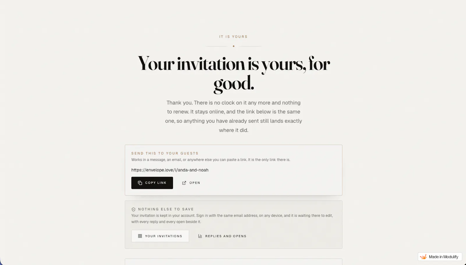 Love Envelope screenshot 3