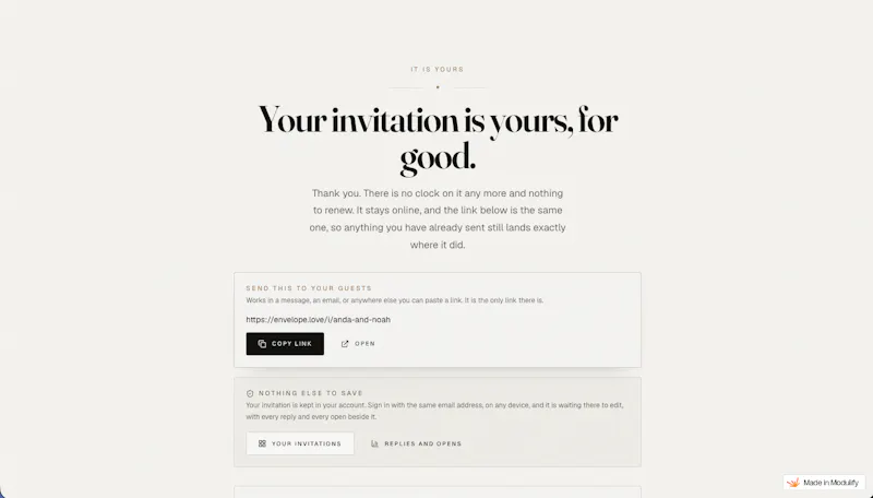 Love Envelope screenshot 3