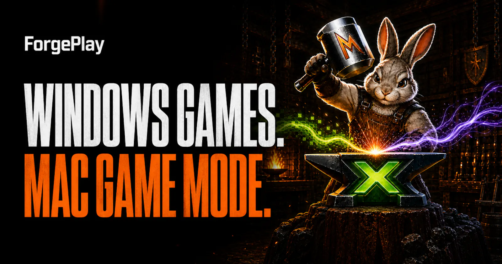 ForgePlay, Windows games on Mac GameMode screenshot 1