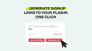 Signup Links by Wingback gallery image