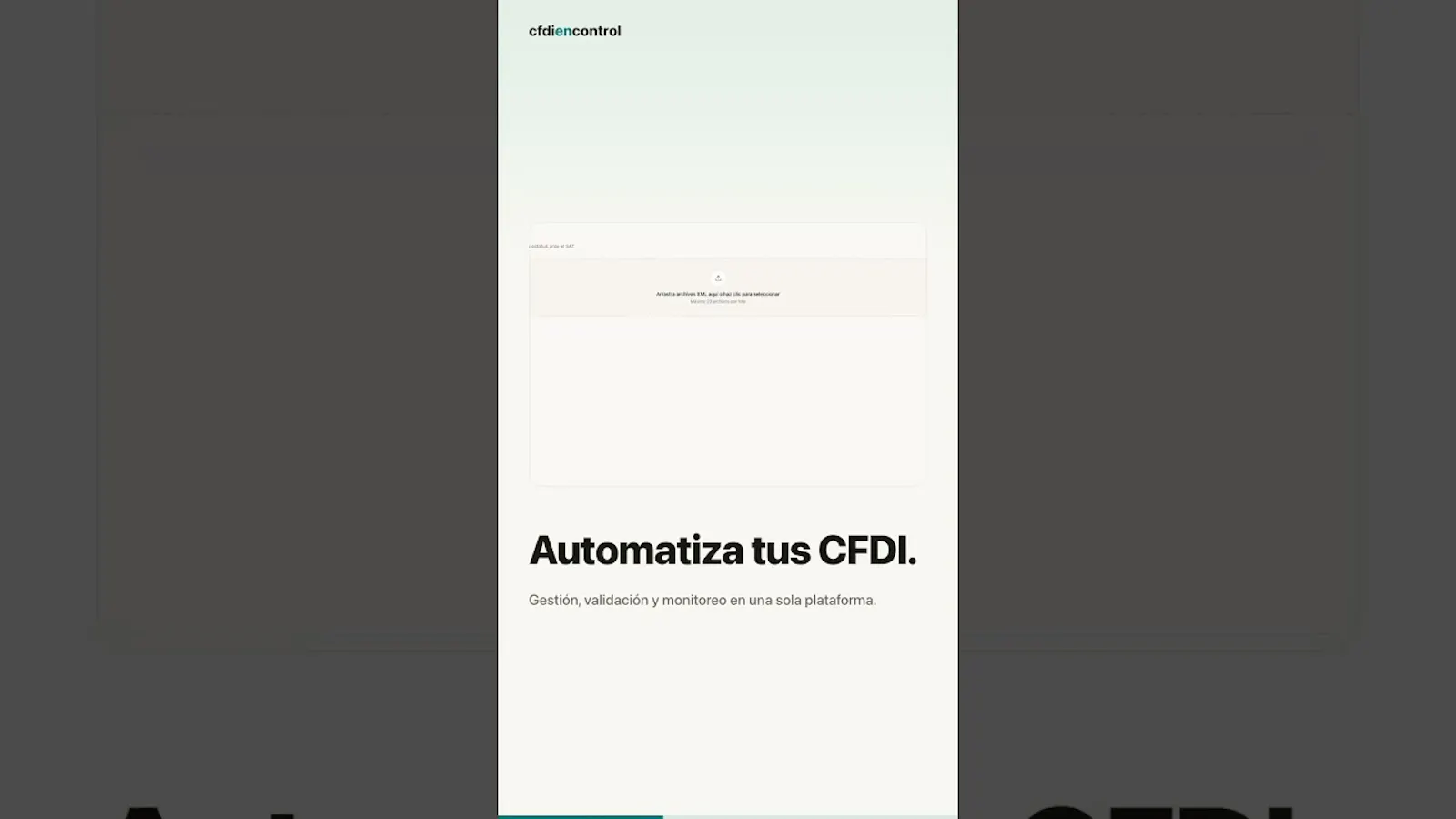 CFDIEnControl screenshot 1 (video preview)