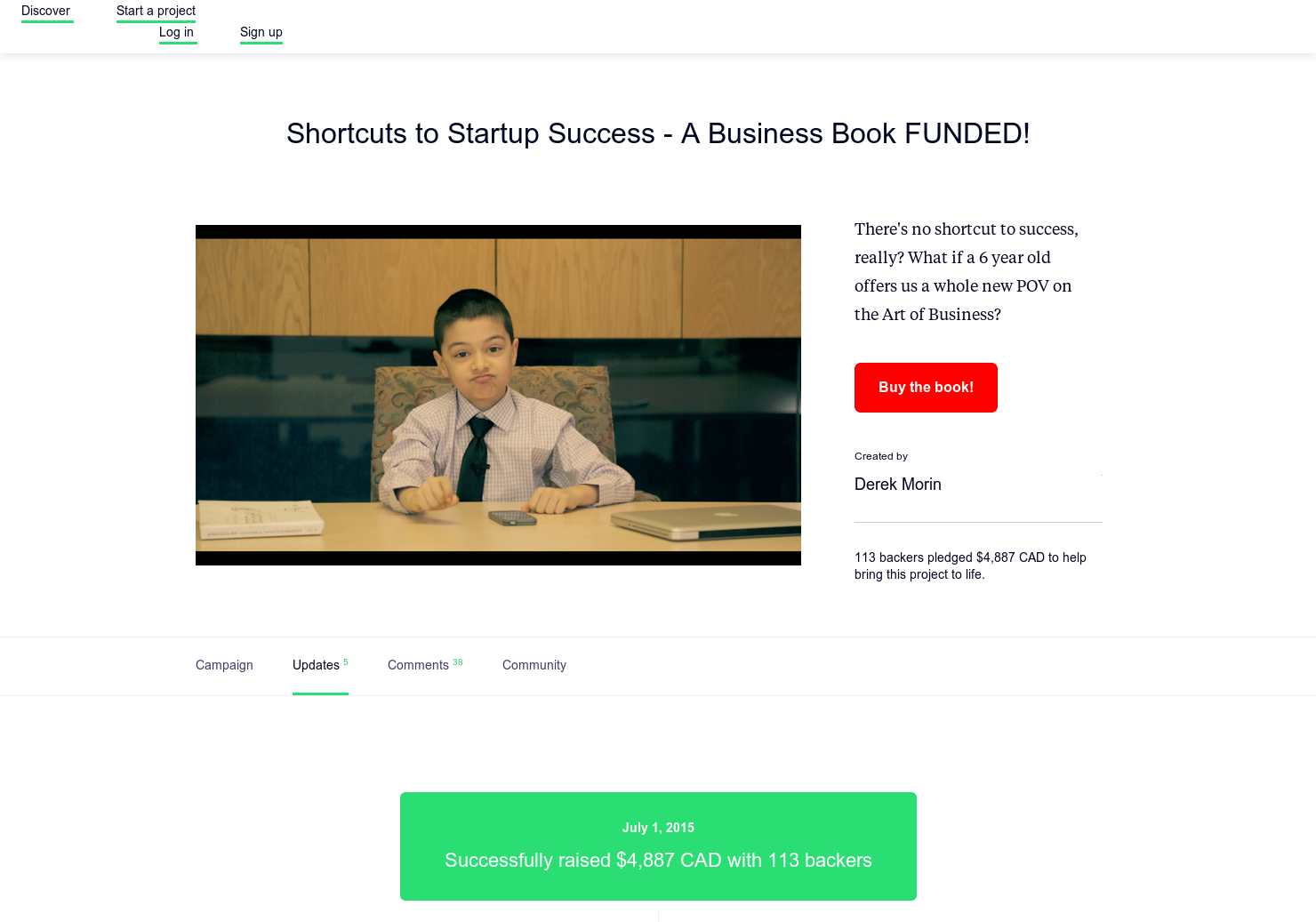 Shortcuts to Startup Success