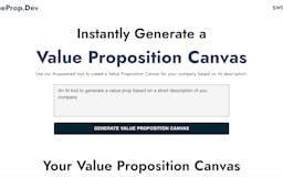 Value Proposition Canvas AI media 2