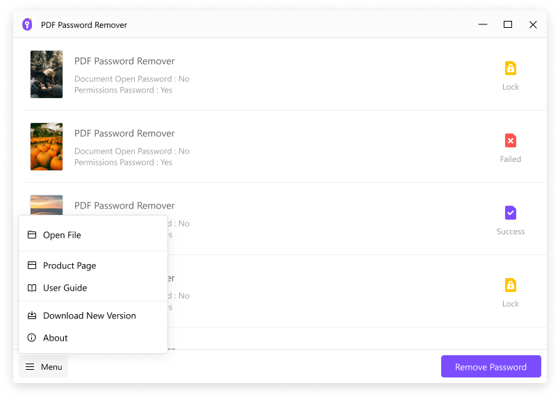 aJoysoft PDF Password Remover gallery image