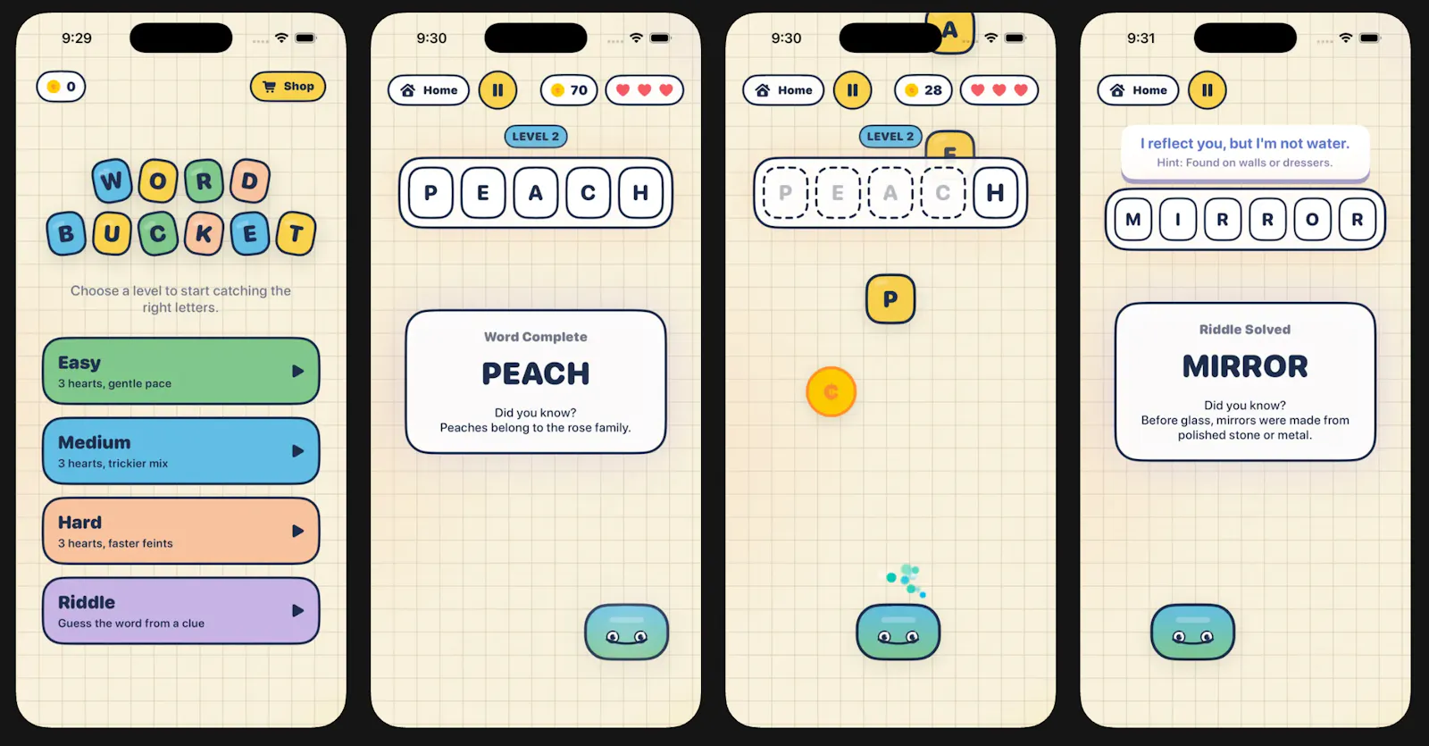 Word Bucket: Fun Word Game screenshot 1