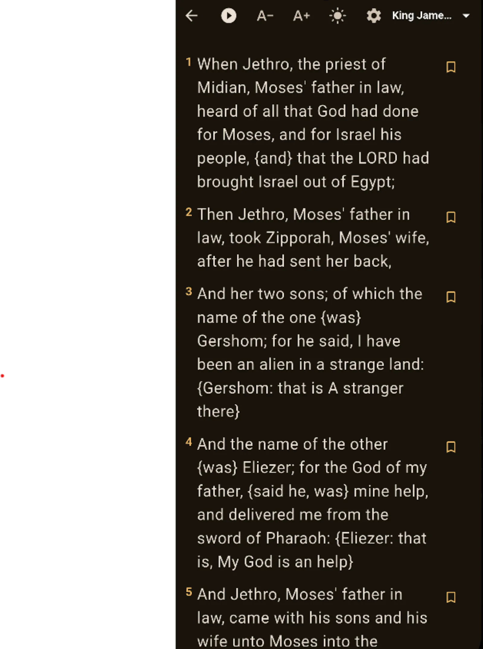 Bible & Wisdom — Android App screenshot 2