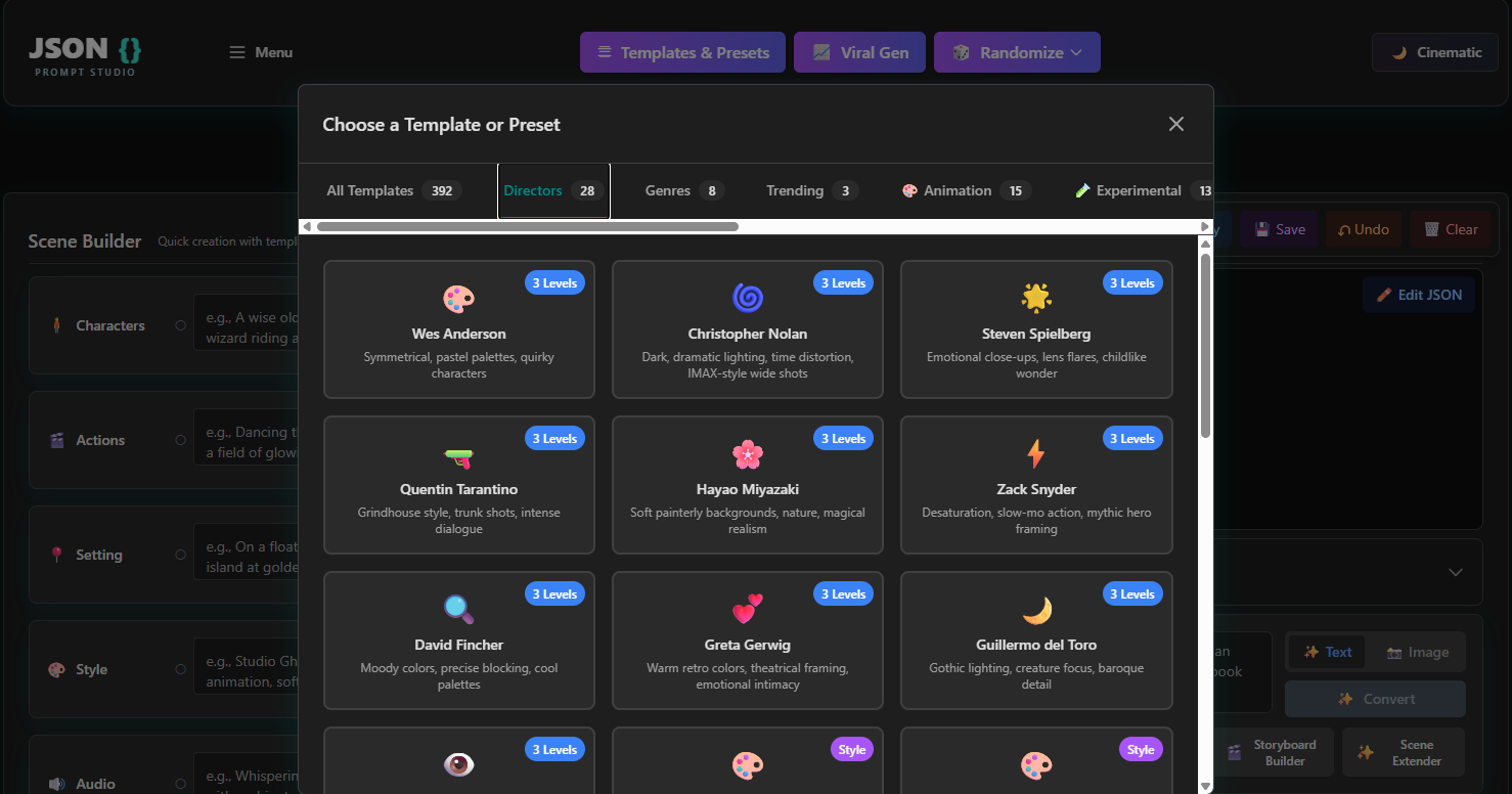 JSON Prompt Studio gallery image