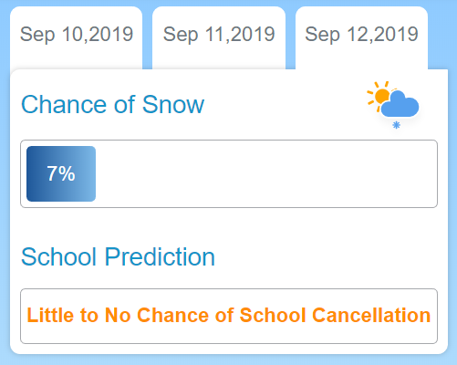 Snow Day Calculator gallery image
