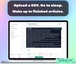 BlogCore App - AI Content Orchestrator gallery image