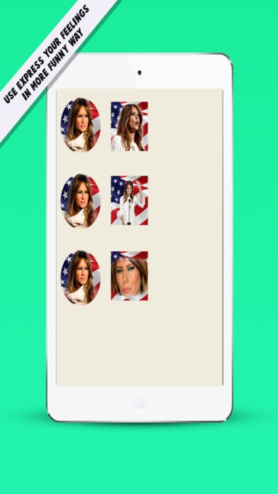 Melania Trump Emoji Stickers media 1