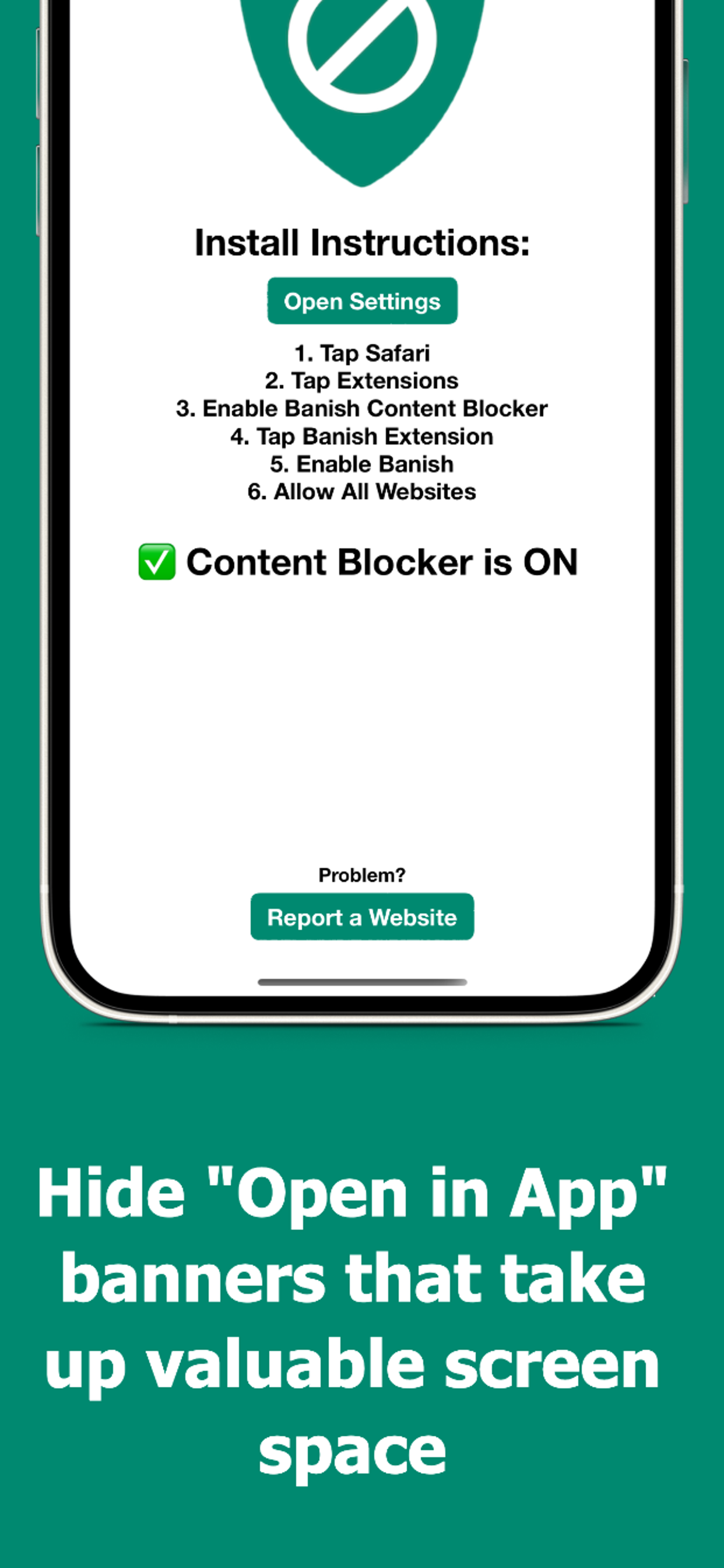 Banish for Safari gallery image