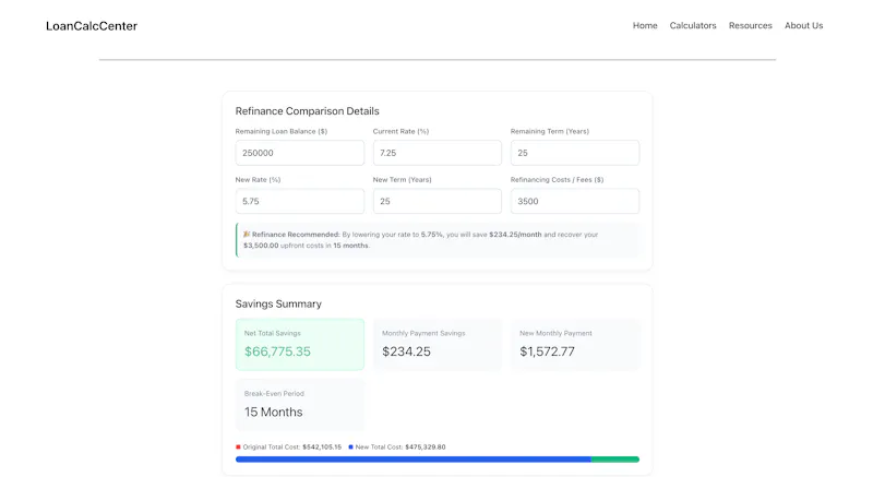 LoanCalcCenter screenshot 4