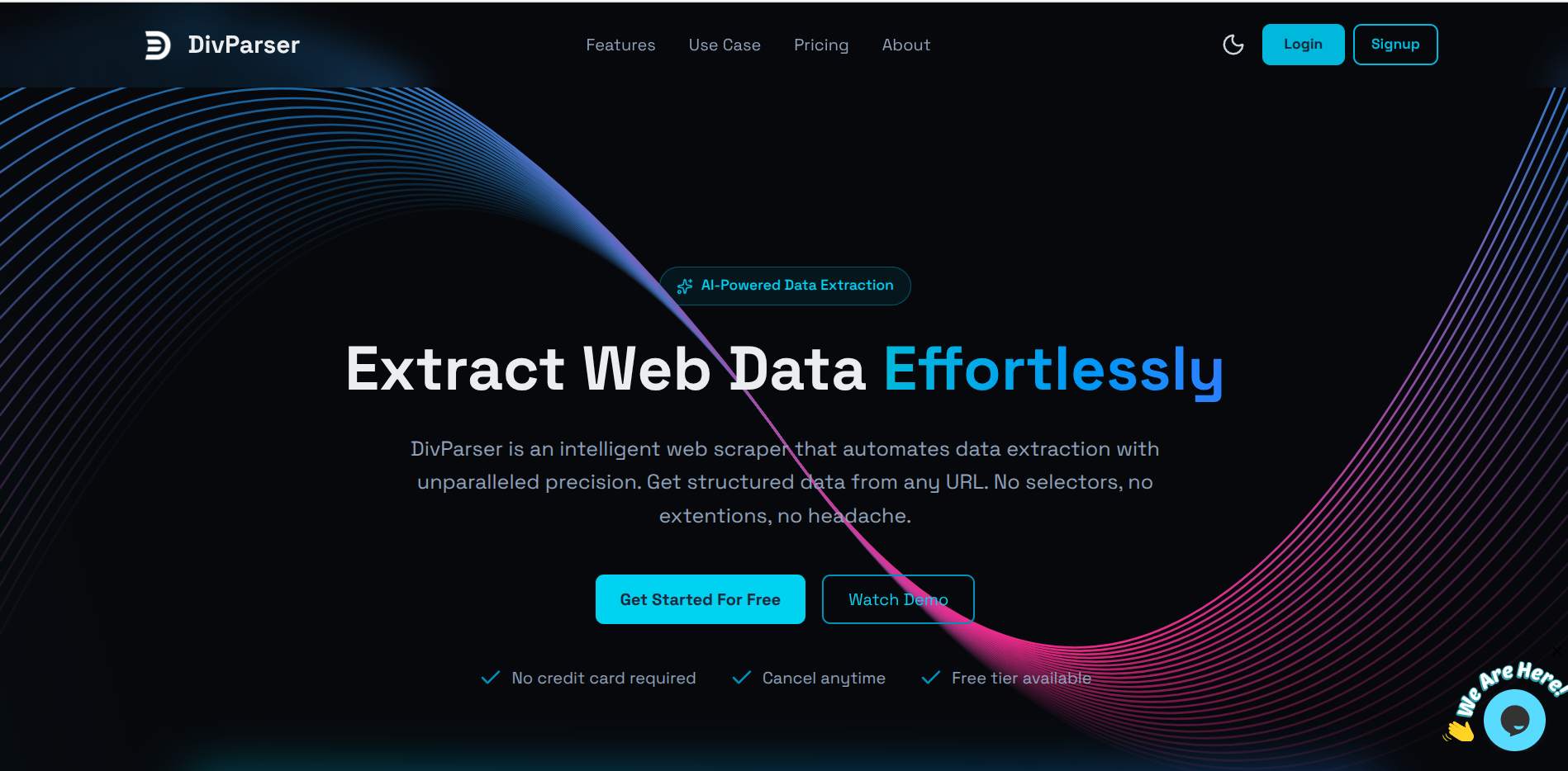 Divparser - Screenshot 2 showing product features and functionality