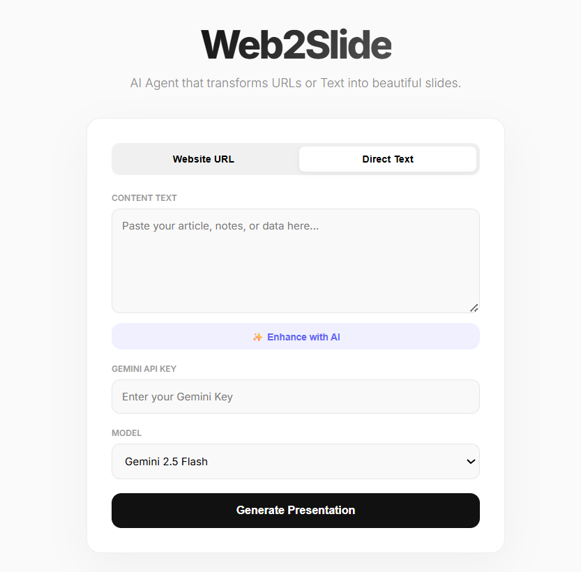 WebToSlide gallery image