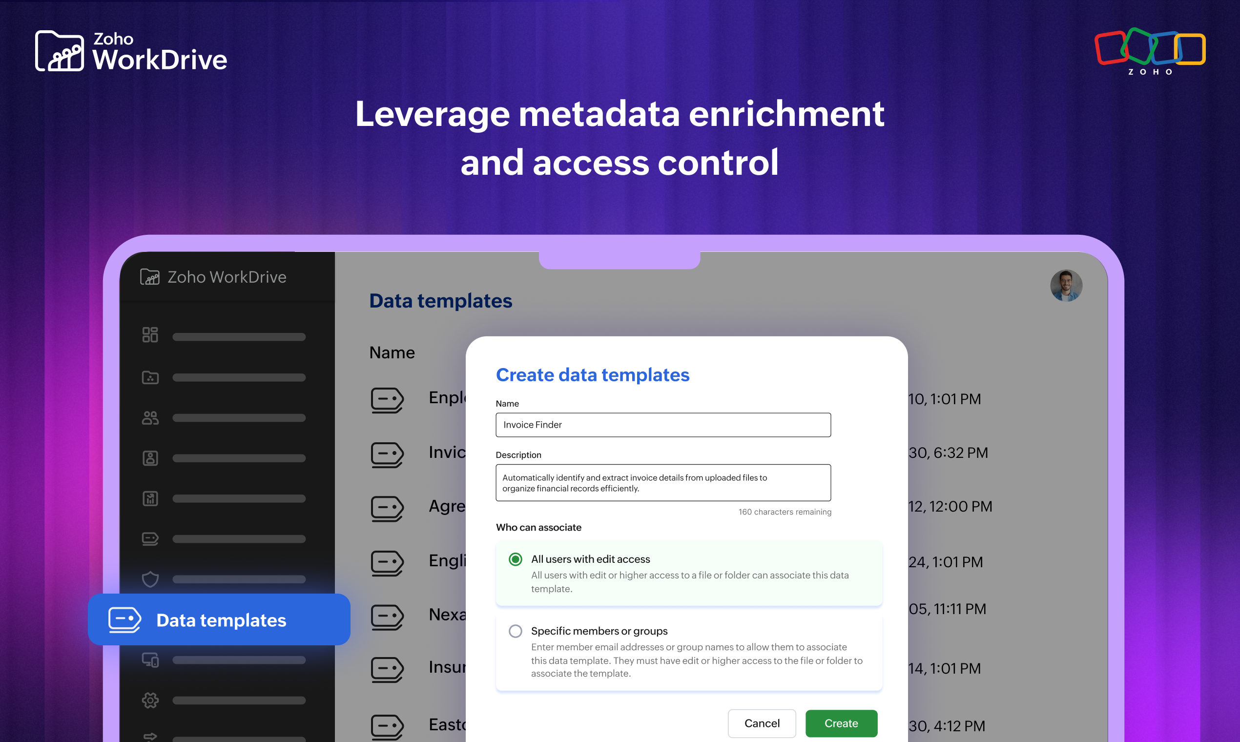 Zoho WorkDrive 6.0 (Phase 1) gallery image