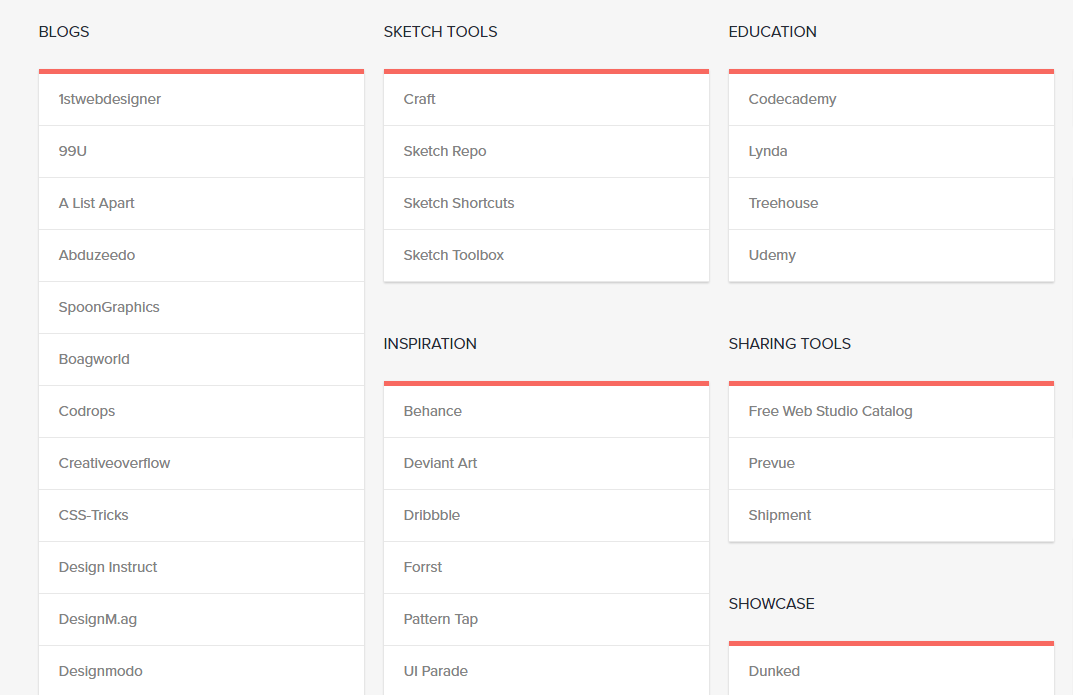 Designers List gallery image