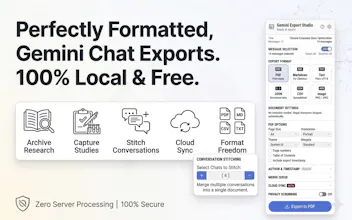 Gemini Export Studio gallery image