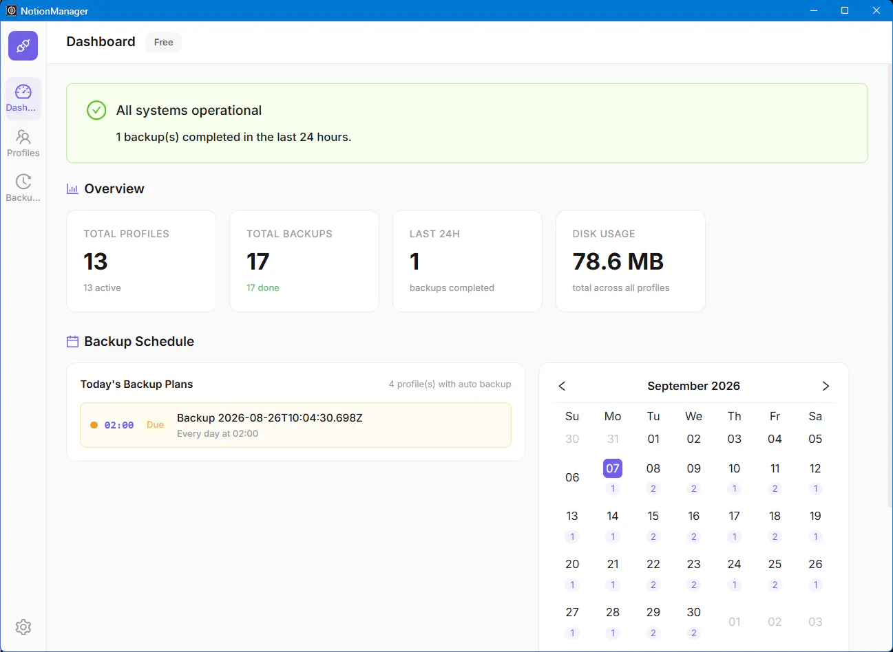 NotionManager product banner