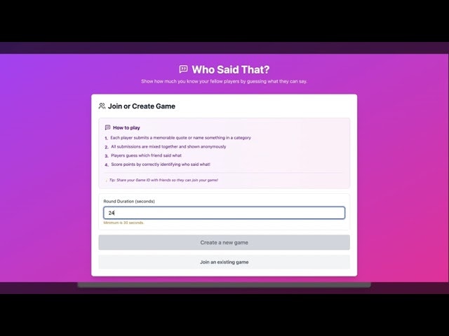 Who Said That? gallery image