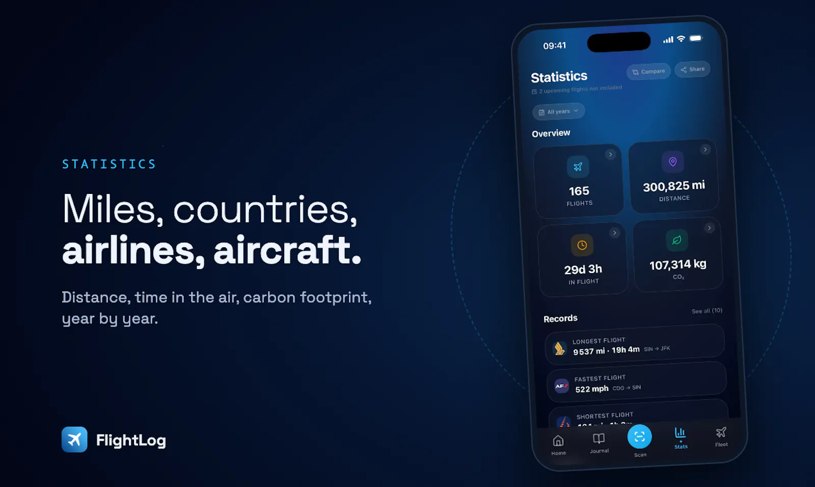 FlightLog screenshot 3
