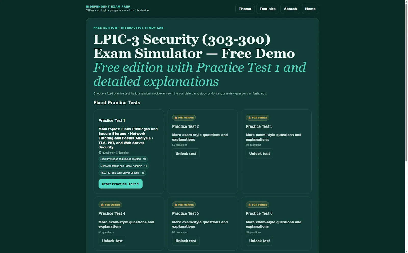 CertCraft Exam Simulator screenshot 2
