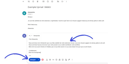 Upmail - AI Email Writer gallery image