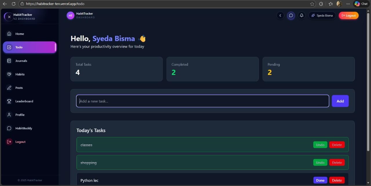 HabitTracker gallery image