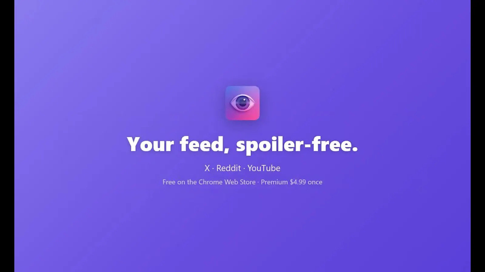 Spoiler Blur screenshot 1 (video preview)