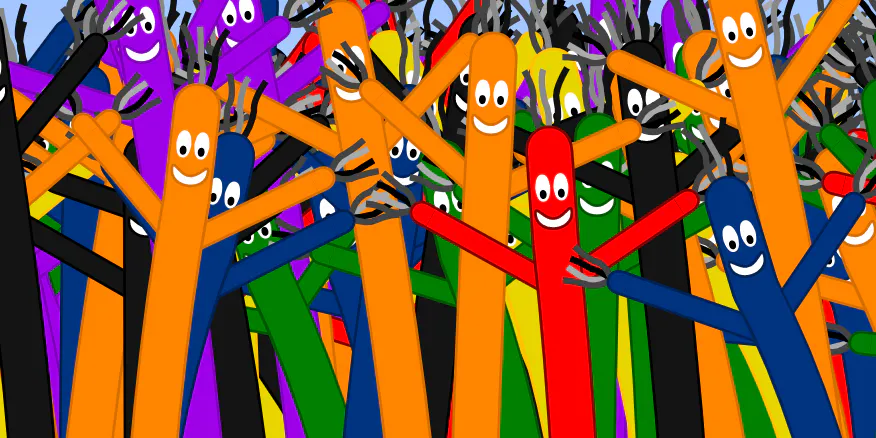 Infinite Wacky Waving