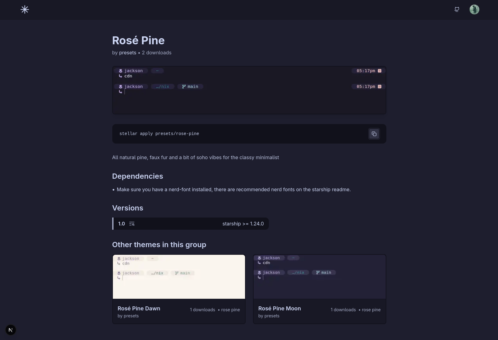 Stellar gallery image