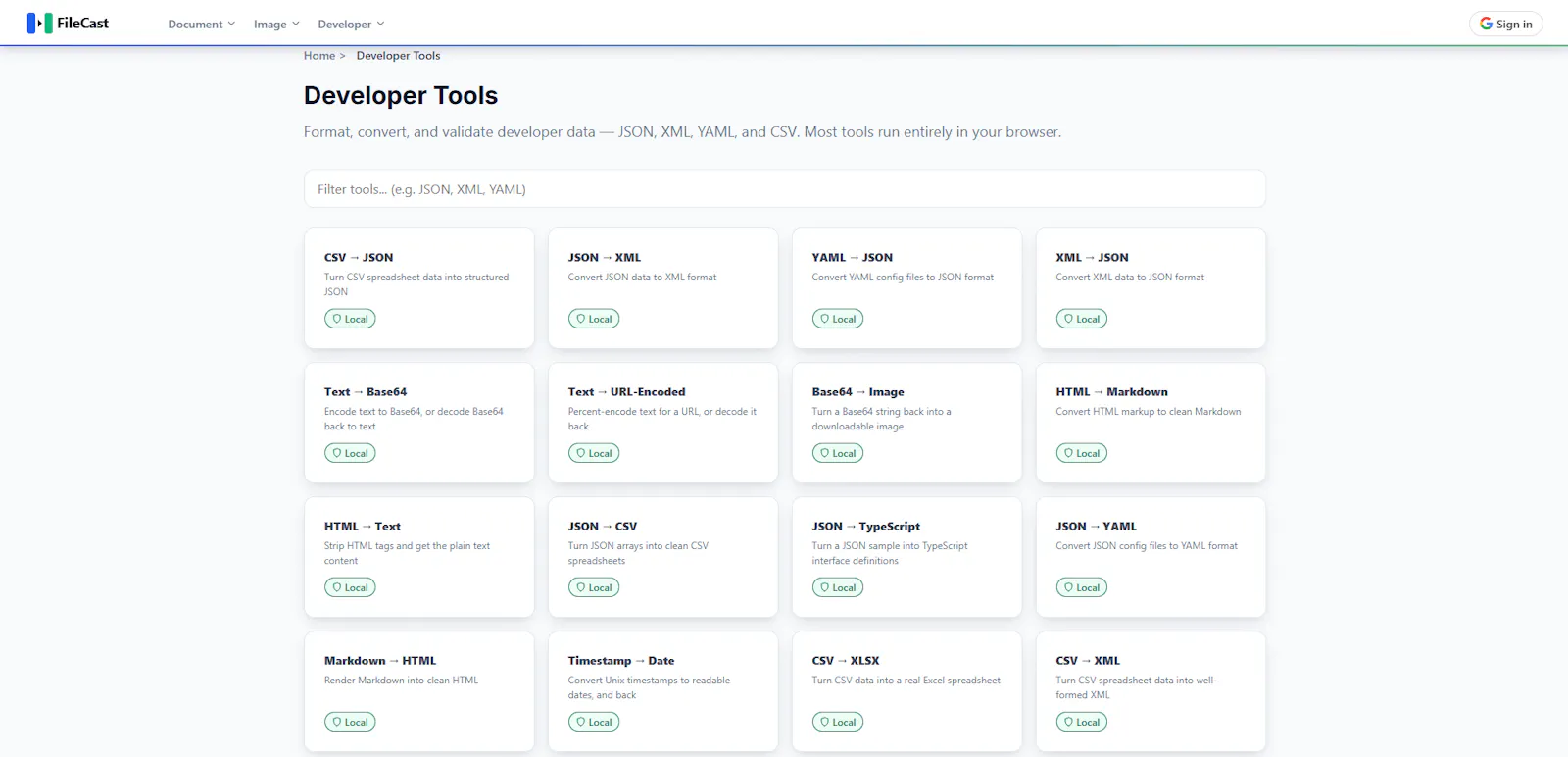FileCast screenshot 4