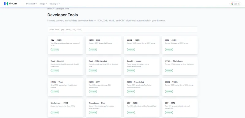 FileCast screenshot 4