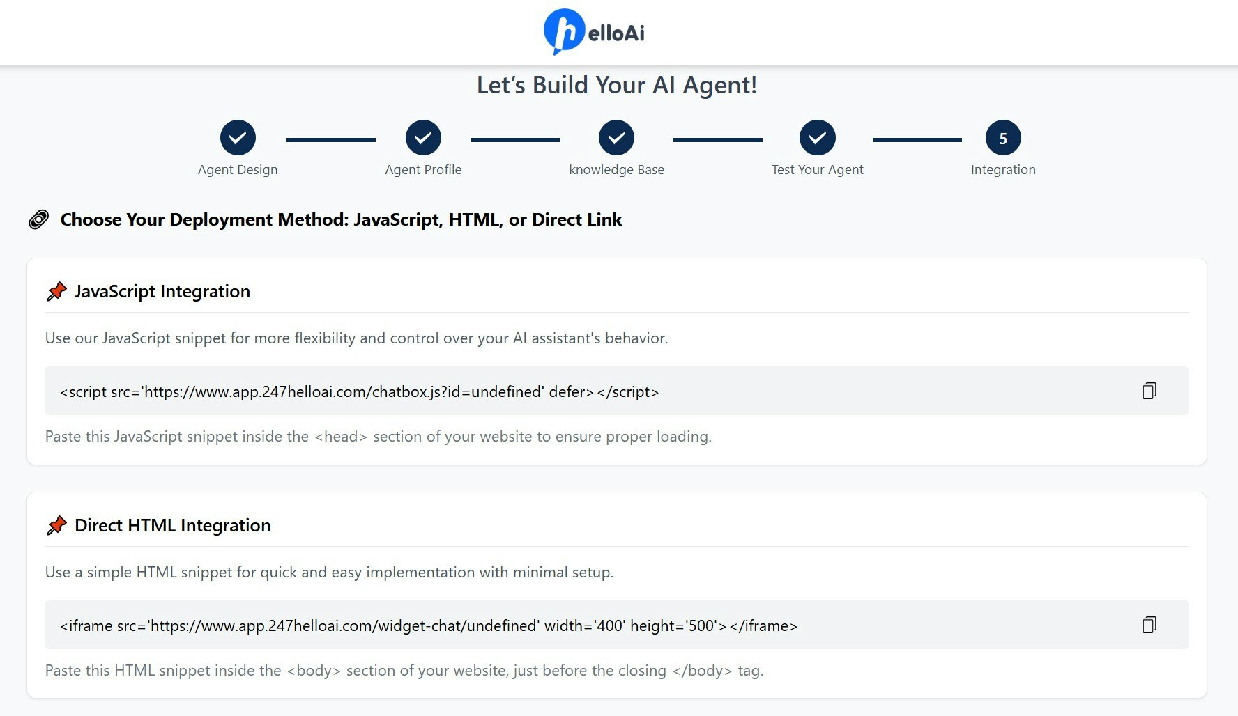 HelloAI gallery image