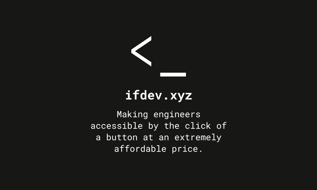 Ifdev.xyz - Abonnement fester Verzeichnis für On-Demand-Ingenieure Medien 1