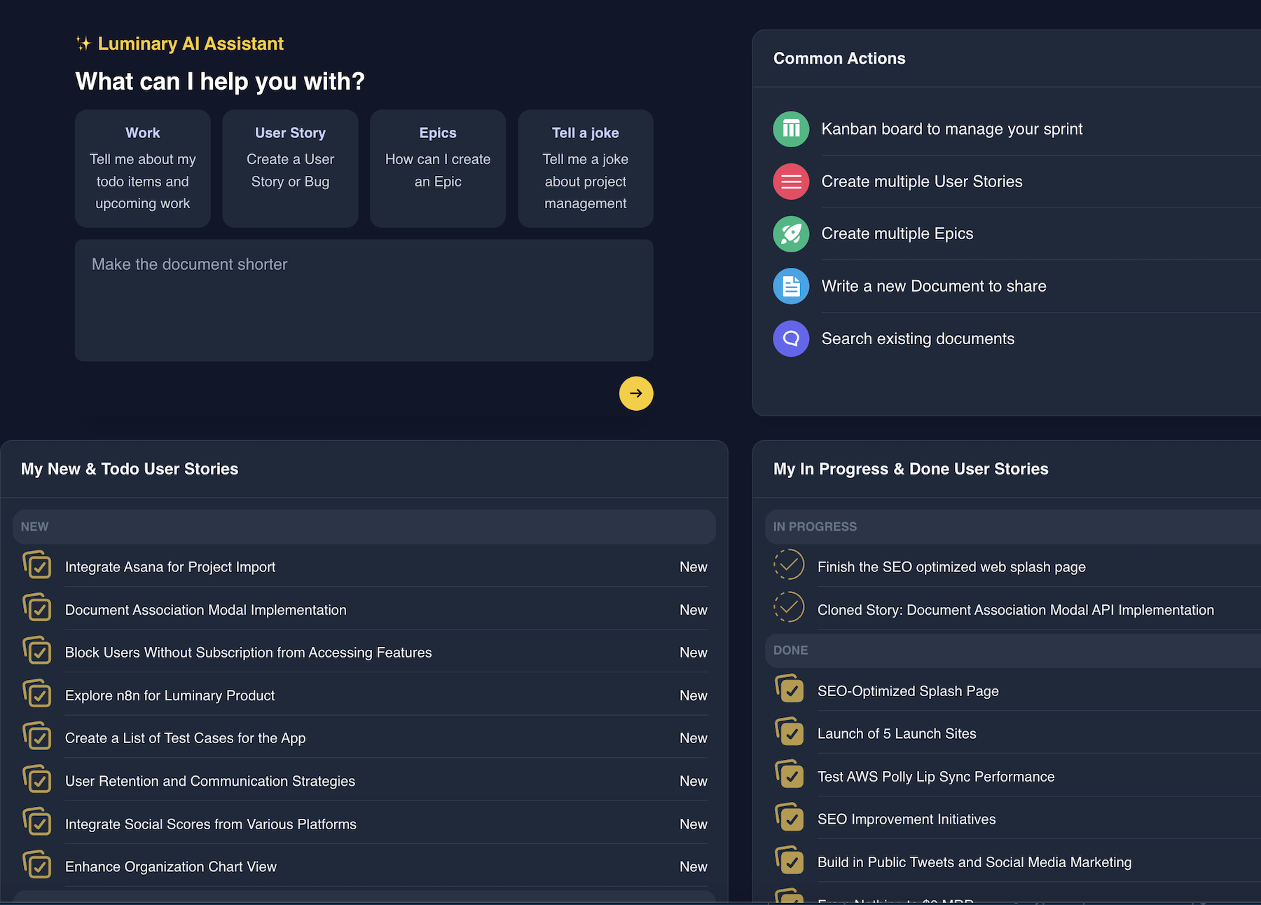 Agile Luminary screenshot 1 Agile Luminary screenshot 1