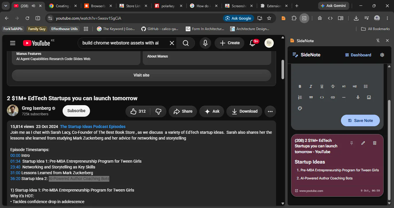 SideNote  - Notes, Tasks & Scratchpad gallery image