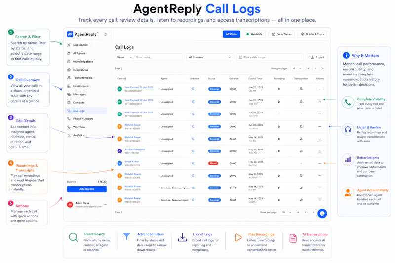 AgentReply screenshot 4