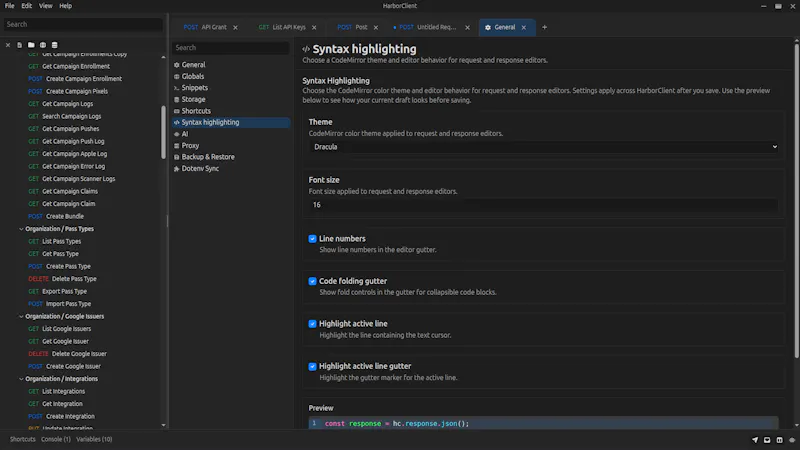 HarborClient screenshot 16
