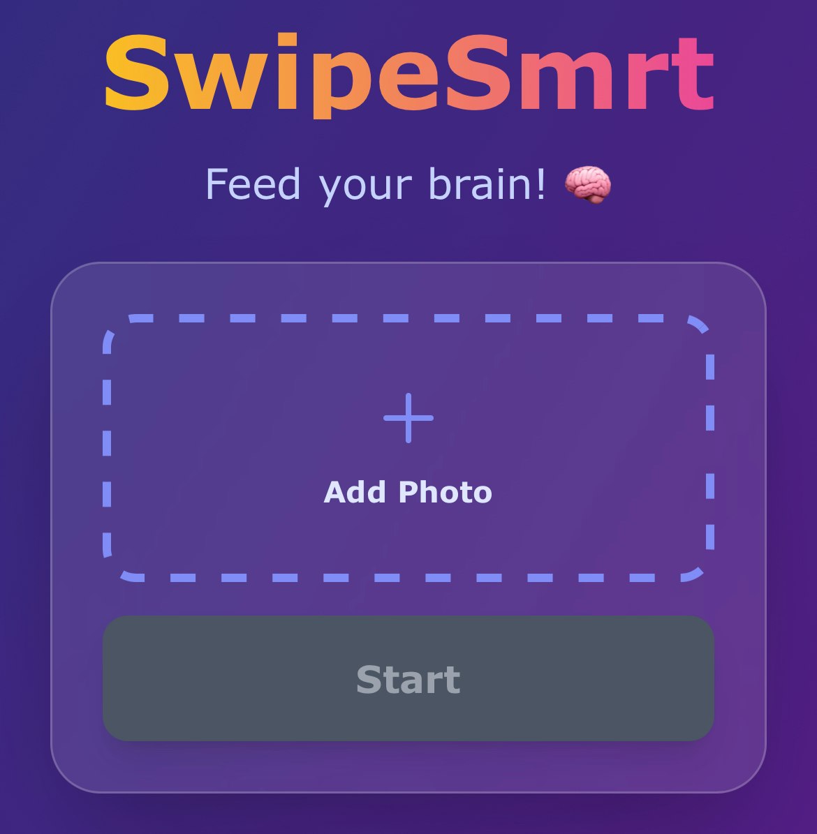 SwipeSmrt - Product Hunt launch logo and brand identity