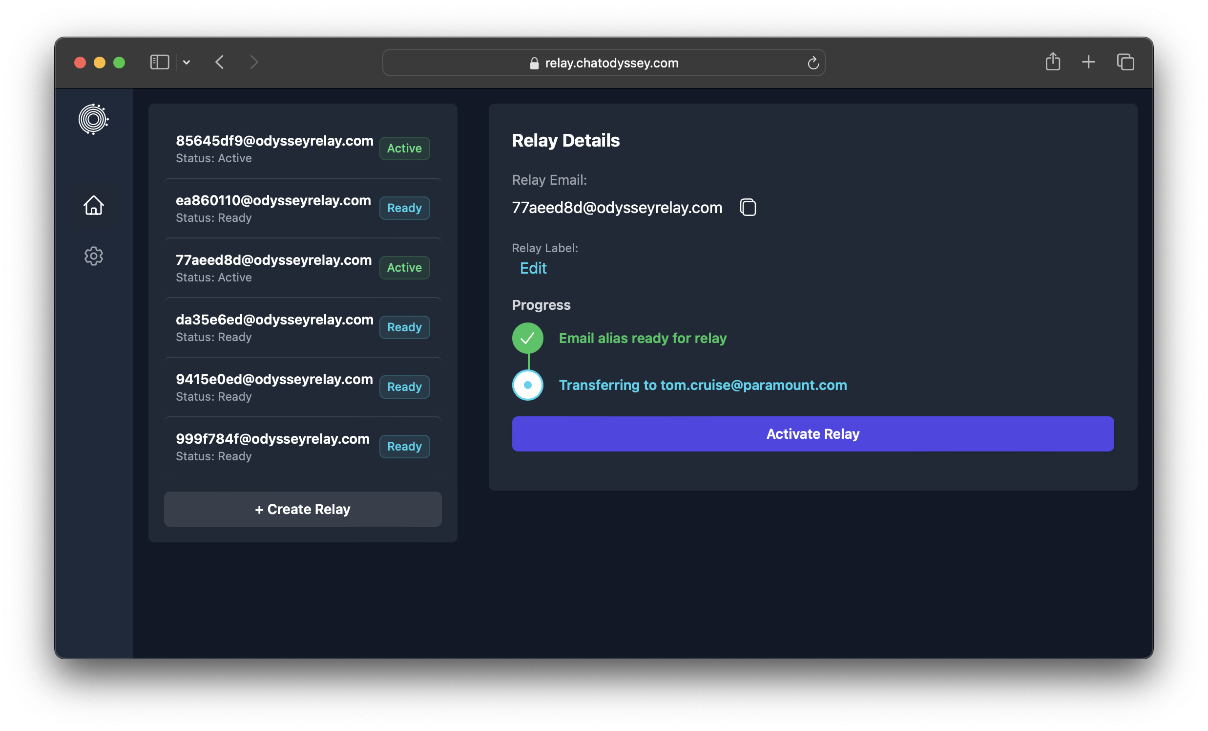 Odyssey Relay gallery image