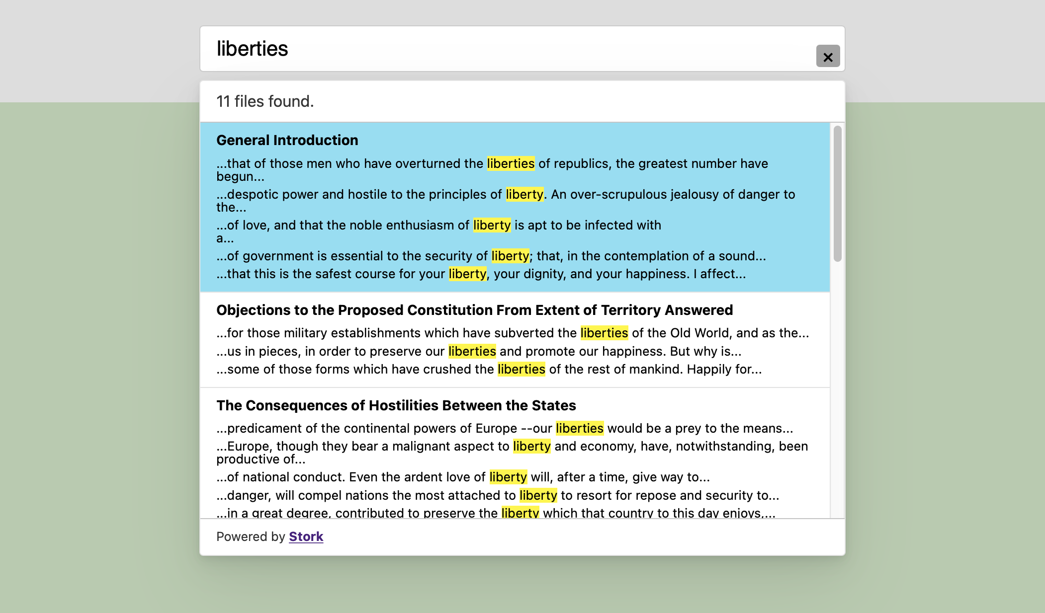 Stork Search gallery image