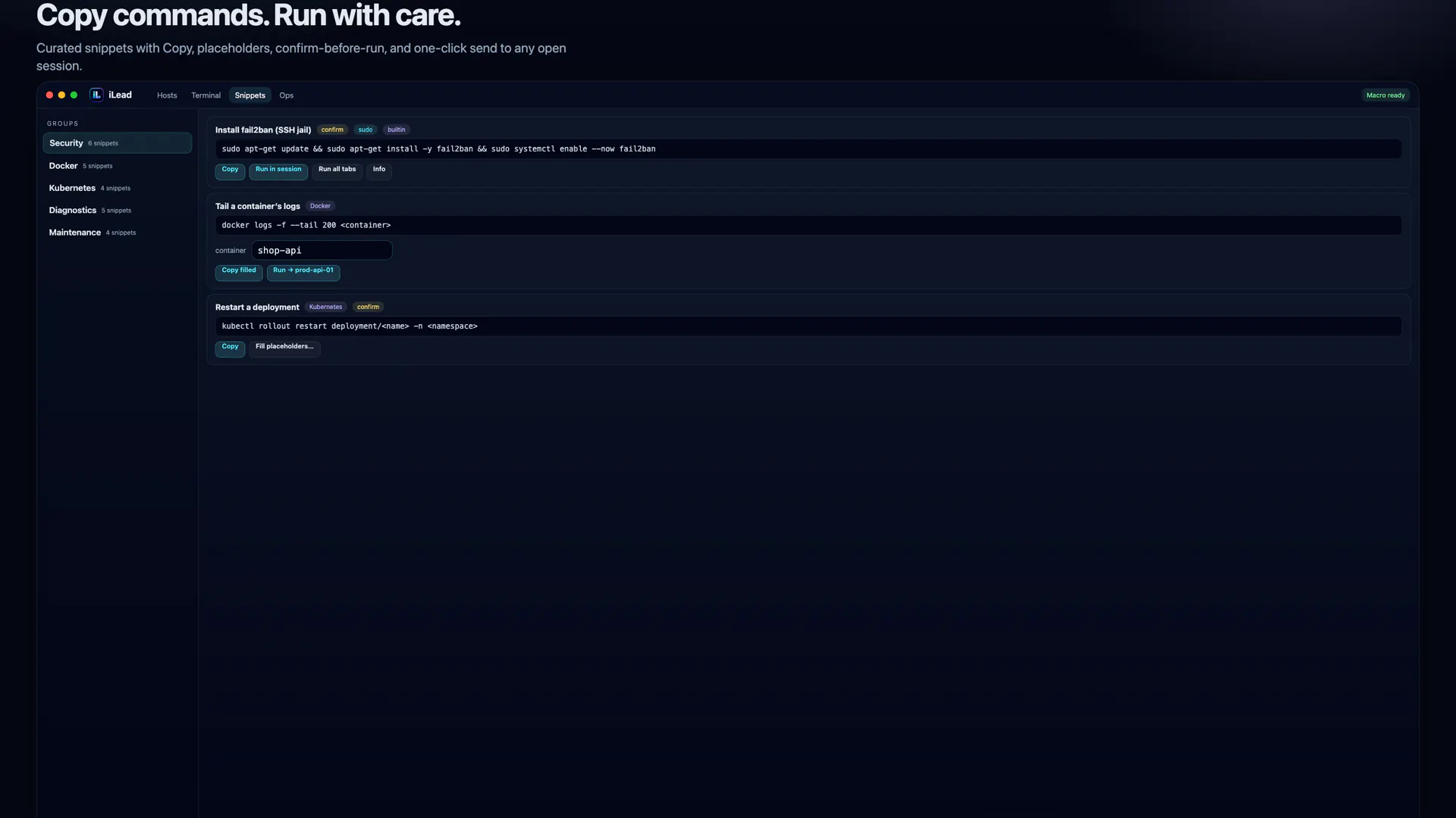 iLead - SSH and SFTP Manager gallery image